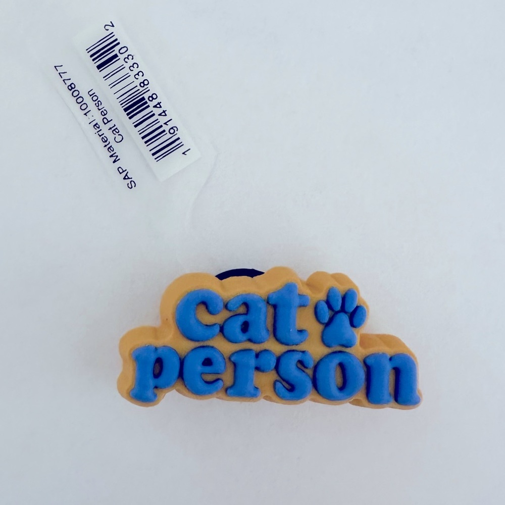 “cat person” CROC Accessory